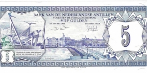 5 Guldens Banknote