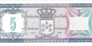 Banknote from Netherlands Antilles