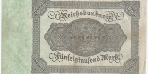 Banknote from Germany