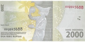 Banknote from Indonesia