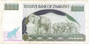 Banknote from Zimbabwe