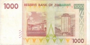 Banknote from Zimbabwe