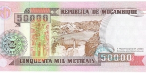 Banknote from Mozambique