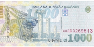 Banknote from Romania