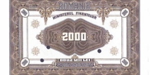 Banknote from Romania