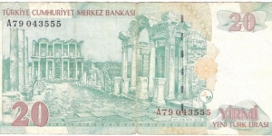 Banknote from Turkey