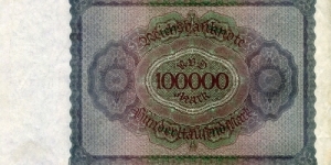 Banknote from Germany