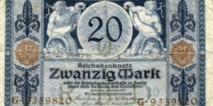 20 Mark Banknote