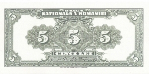 Banknote from Romania