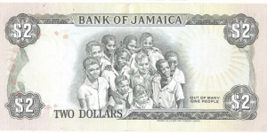 Banknote from Jamaica