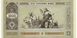 Banknote from Germany