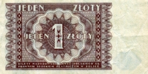 Banknote from Poland