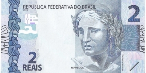 2 Reals(2010) Banknote