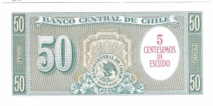 Banknote from Chile