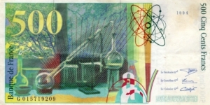 Banknote from France