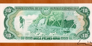 Banknote from Dominican Republic