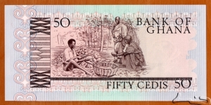 Banknote from Ghana