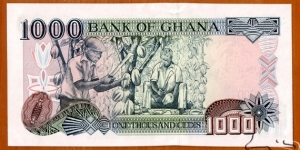 Banknote from Ghana