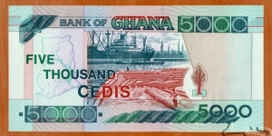 Banknote from Ghana