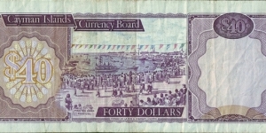 Banknote from Cayman Islands