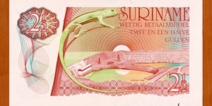 Banknote from Suriname