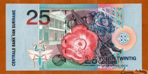 Banknote from Suriname