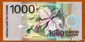 Banknote from Suriname