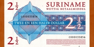 Banknote from Suriname