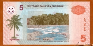 Banknote from Suriname