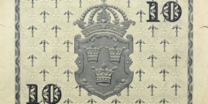 Banknote from Sweden