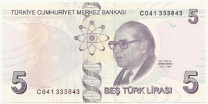 Banknote from Turkey