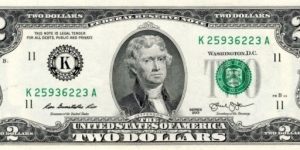 $2 Banknote