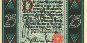 Banknote from Germany