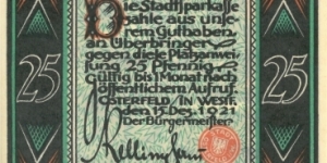 Banknote from Germany