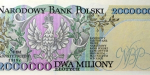 Banknote from Poland