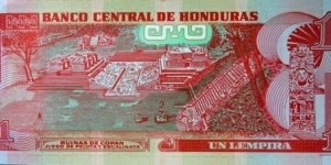 Banknote from Honduras