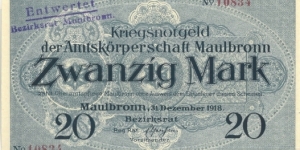 Banknote from Germany