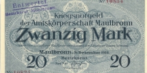 Banknote from Germany