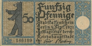 Banknote from Germany