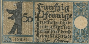 Banknote from Germany