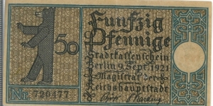 Banknote from Germany