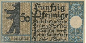 Banknote from Germany