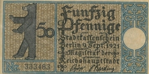 Banknote from Germany