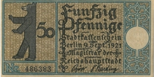 Banknote from Germany