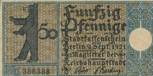 Banknote from Germany