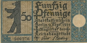 Banknote from Germany