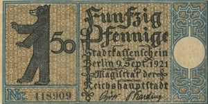 Banknote from Germany