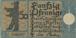 Banknote from Germany