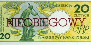 Banknote from Poland