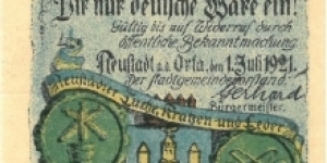 Banknote from Germany